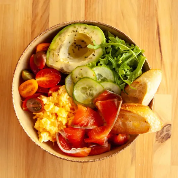 Salmon bowl