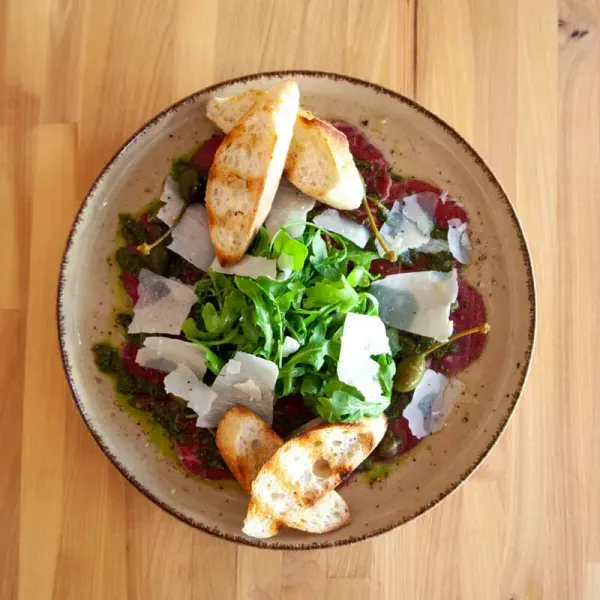 Beef carpaccio