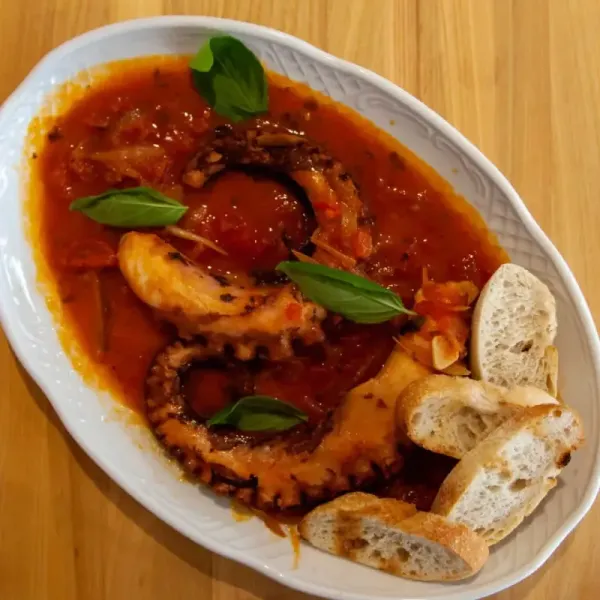 Sicilian-style octopus