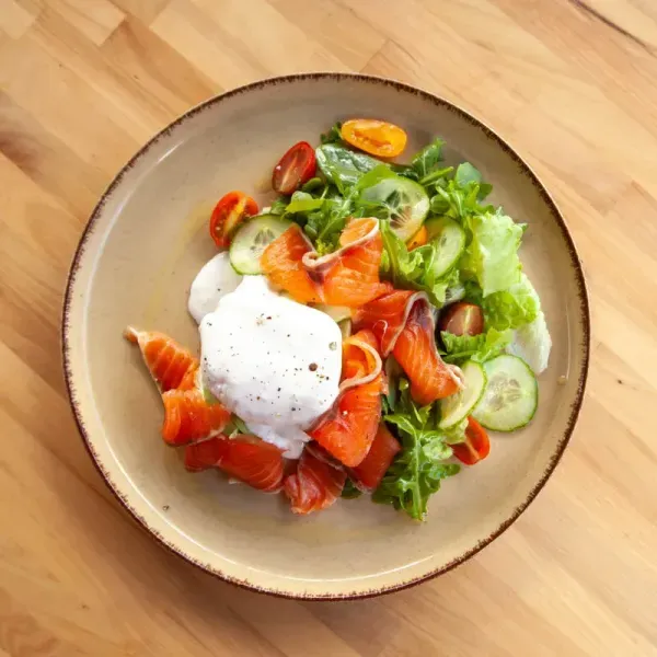 Salmon toast