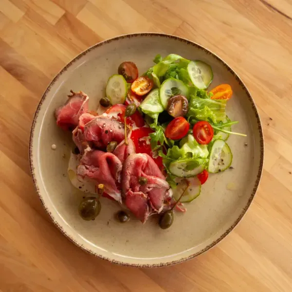 Veal toast